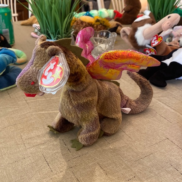 1998 scorch beanie baby